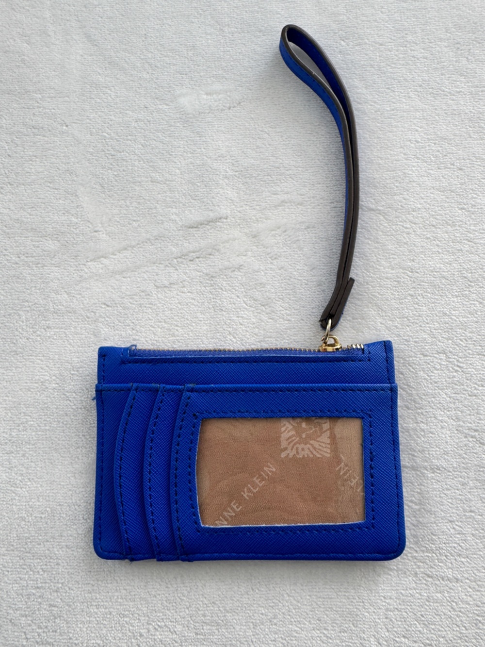 Anne Klein Blue Wristlet ID Card Holder